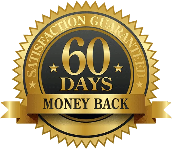 SodaSlim 60 day money back guarantee badge